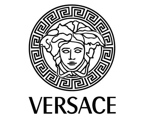 versace logo drawing